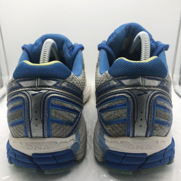 Brooks Adrenaline GTS 15 Womens Size 11 B Gray Blue Cushion Running Shoes - Picture 3 of 10